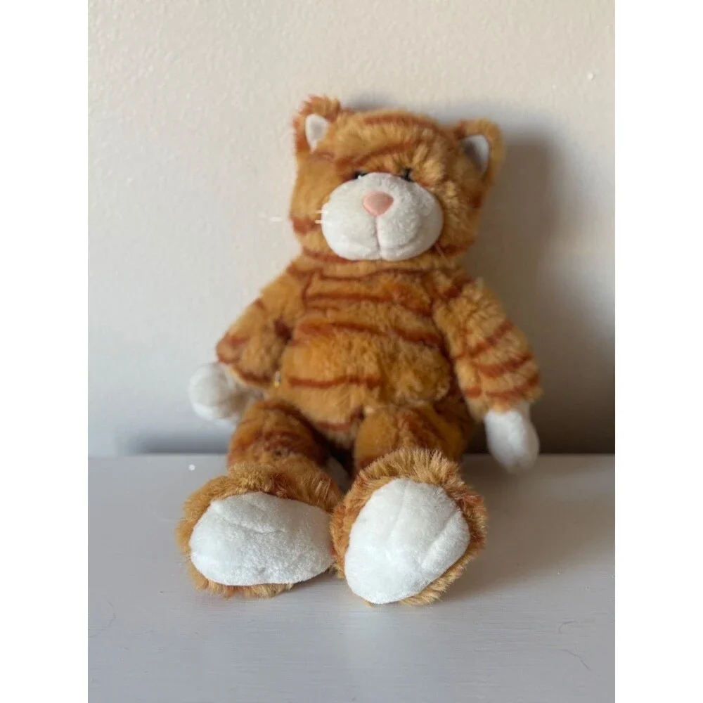 Build-A-Bear Orange Tabby Kitty Cat Plush Stuffed Toy Vintage 1997 17” RETIRED